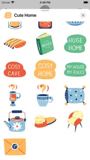 cute home decor stickers iphone screenshot 2