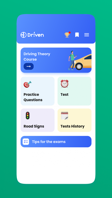 AU Driver Knowledge Test DKT Screenshot