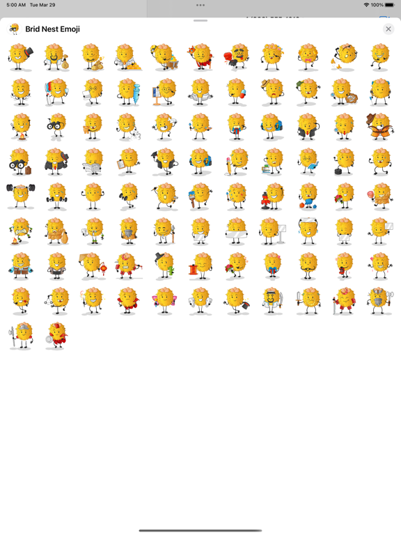 Screenshot #5 pour Brid Nest Emoji