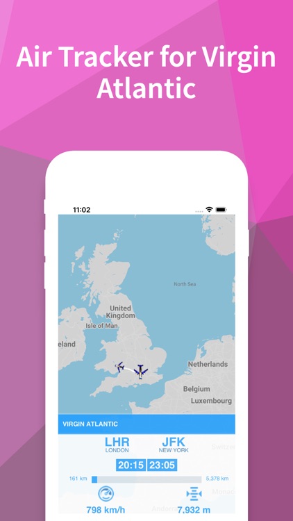 Tracker For Virgin Atlantic