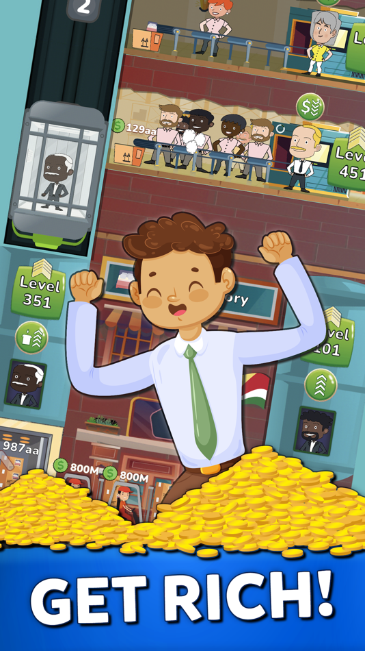 #1. Idle Factories: Tycoon Game (iOS) 由: ENRASOFT APPS SL.