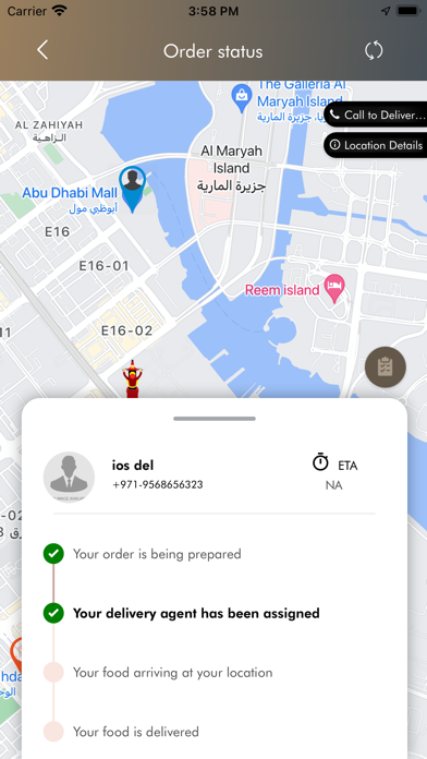 Yeekal Customer Screenshot