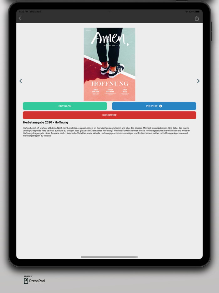 InColor Magazine app