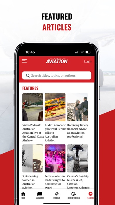 Australian Aviation Screenshot