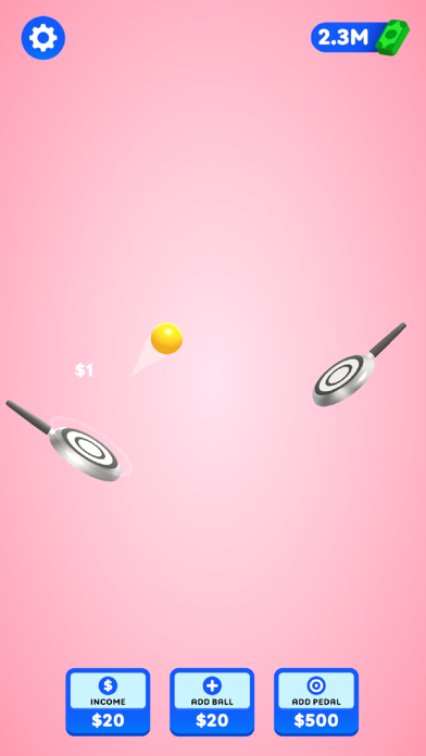 Click Pong Screenshot