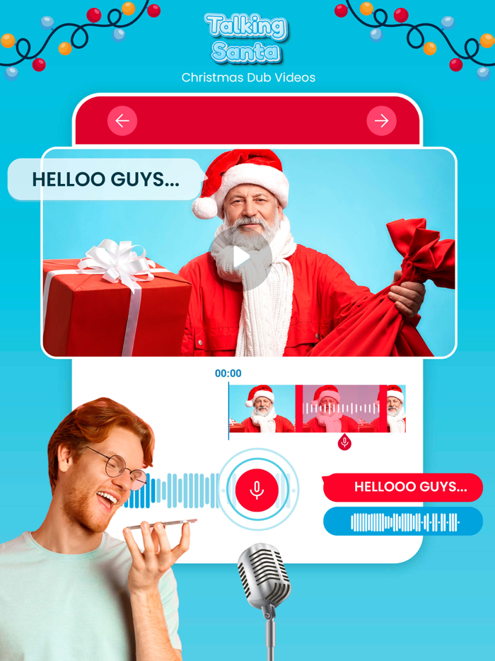 Talking Santa-Xmas Dub Videos