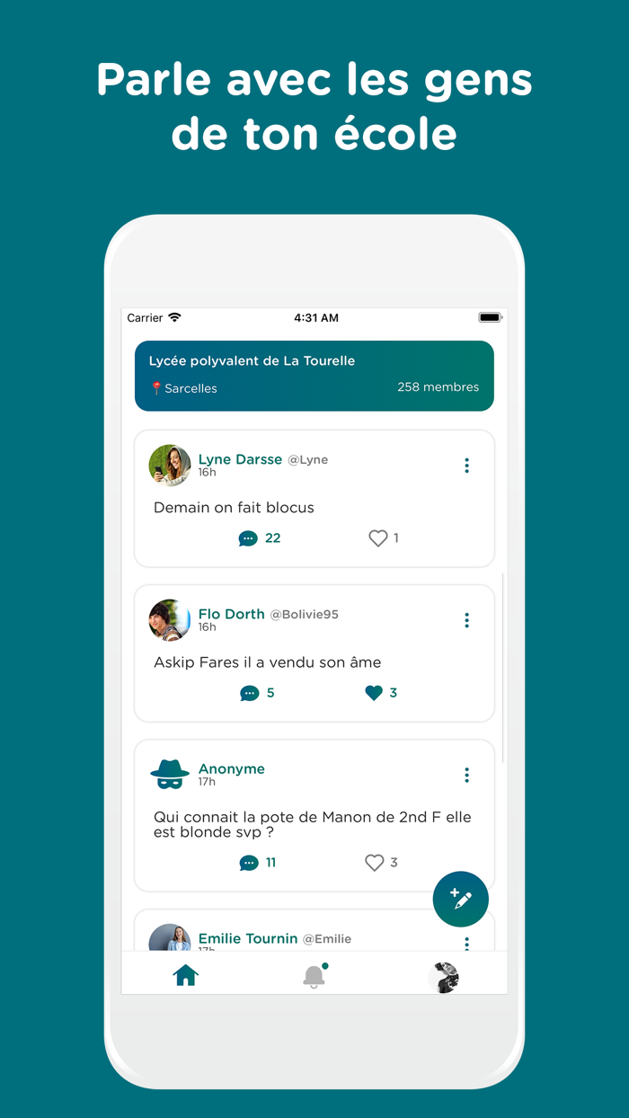 Pleet - Discute avec ton école