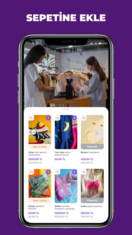 ClickMeLive Videolu Alışveriş screenshot-4