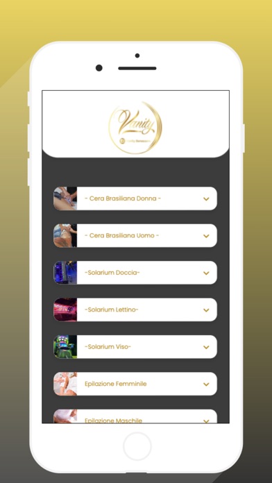 Vanity Benessere Screenshot