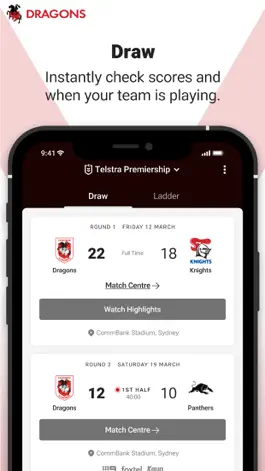 Game screenshot St George Illawarra Dragons hack