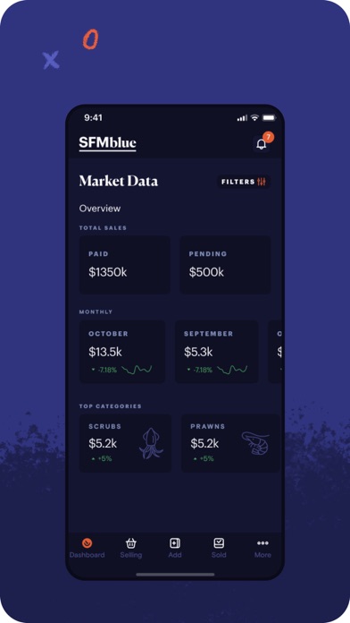 SFMblue Seller Screenshot