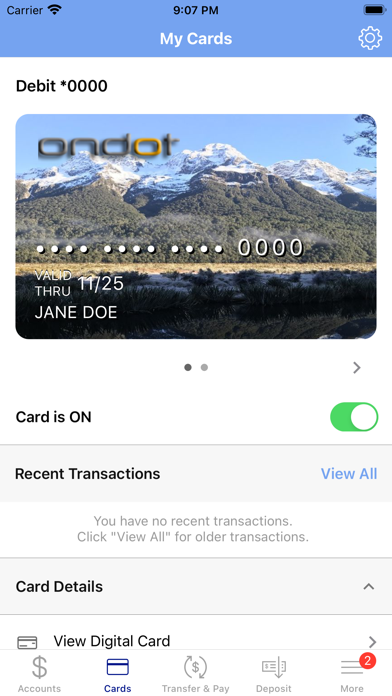 Bank of Landisburg Go MoBOL Screenshot