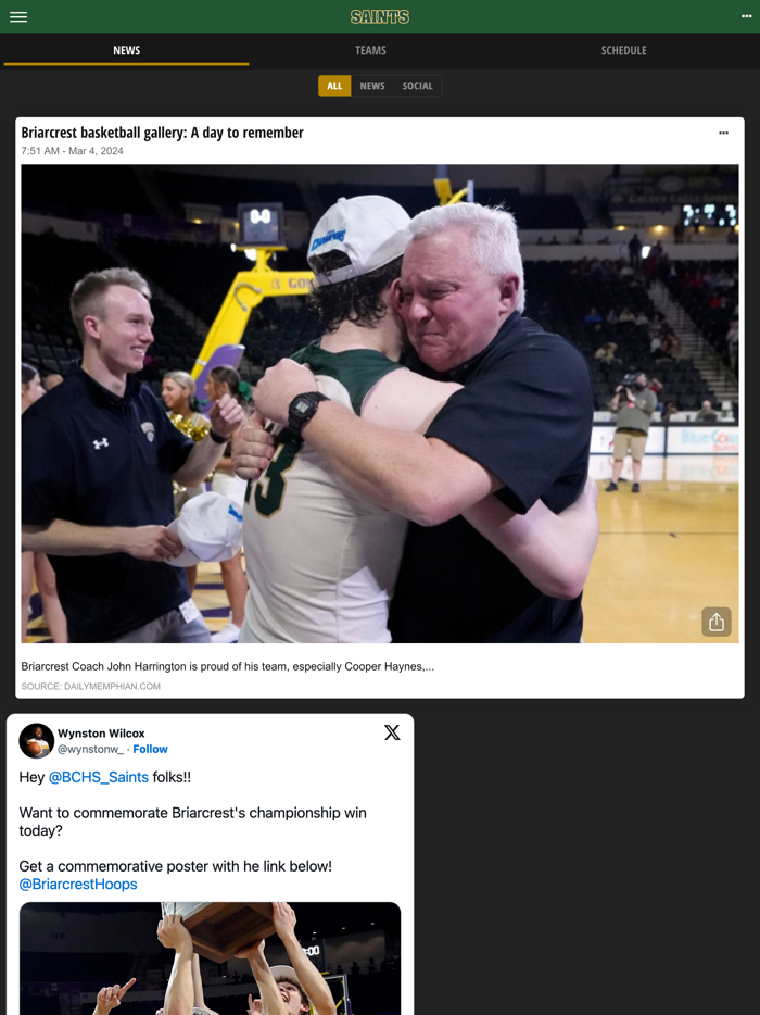 Briarcrest Christian Athletics