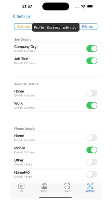 Screenshot #2 pour QRContactGuard