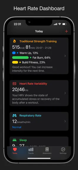 Game screenshot CardioBot Heart Rate Monitor apk