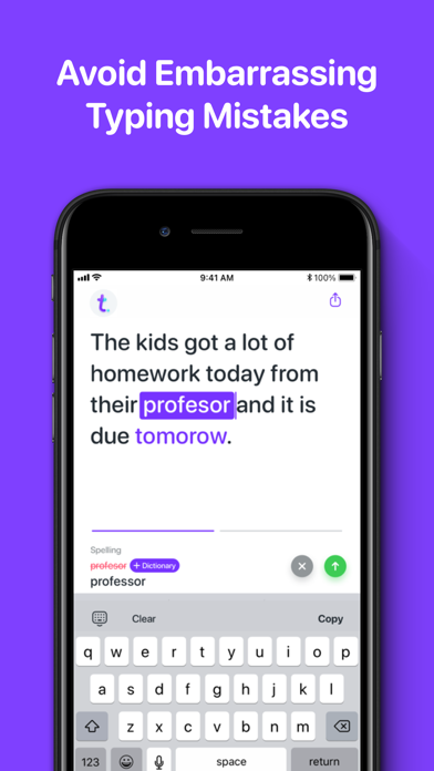 Typeright: Grammar Check App Screenshot