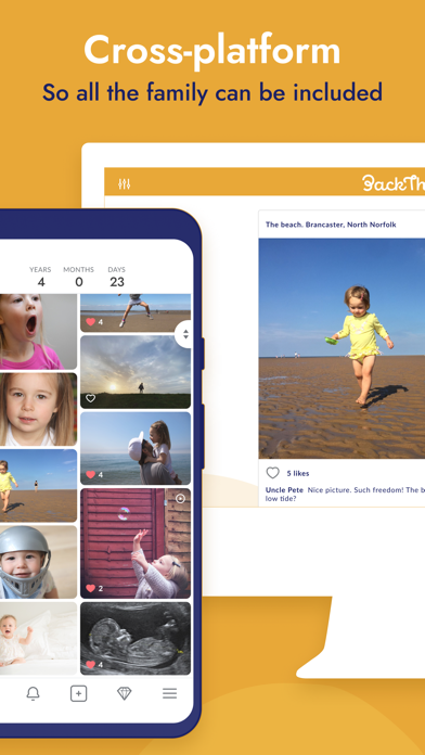 BackThen Family & Baby Photos Screenshot