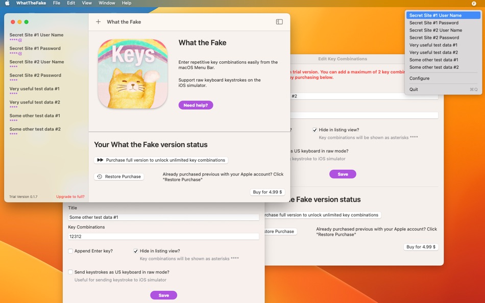 #1. What the Fake (macOS) 由: Pulsely Consulting
