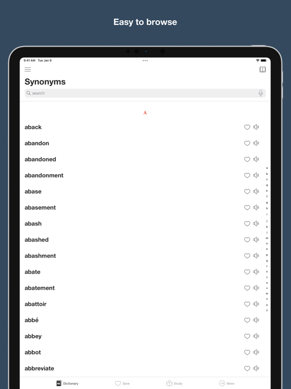 Screenshot #4 pour English Synonym Finder
