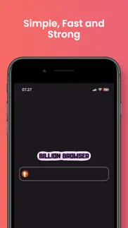 billion browser iphone screenshot 1