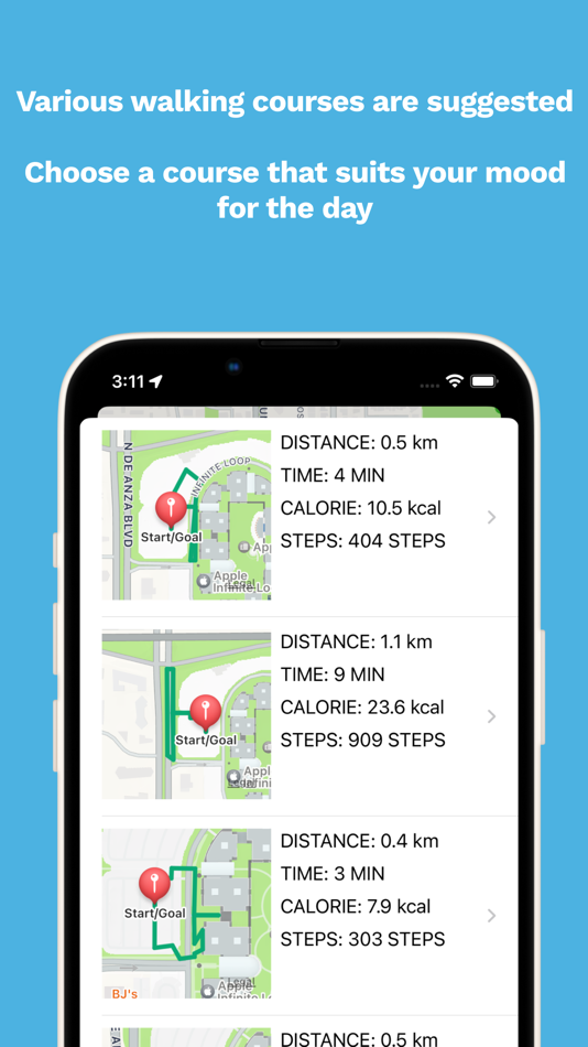 #3. Mr.Walkway (iOS) 由: Naoto Sasaki