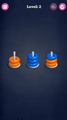 Game screenshot Color Hoop Stack : match ring apk