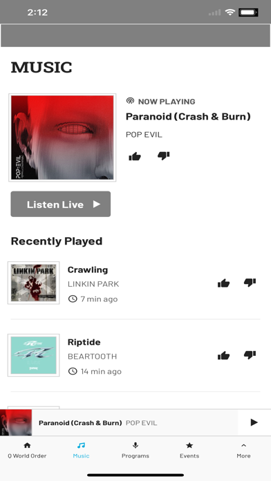 Q106 The Rock Station Screenshot