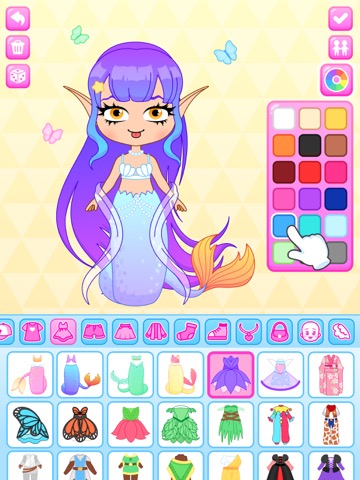 ちび Chibi 人形 女の子 ゲーム チビ きせかえゲームのおすすめ画像6