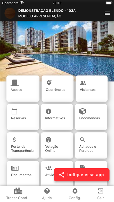Comdomínio Digital Screenshot
