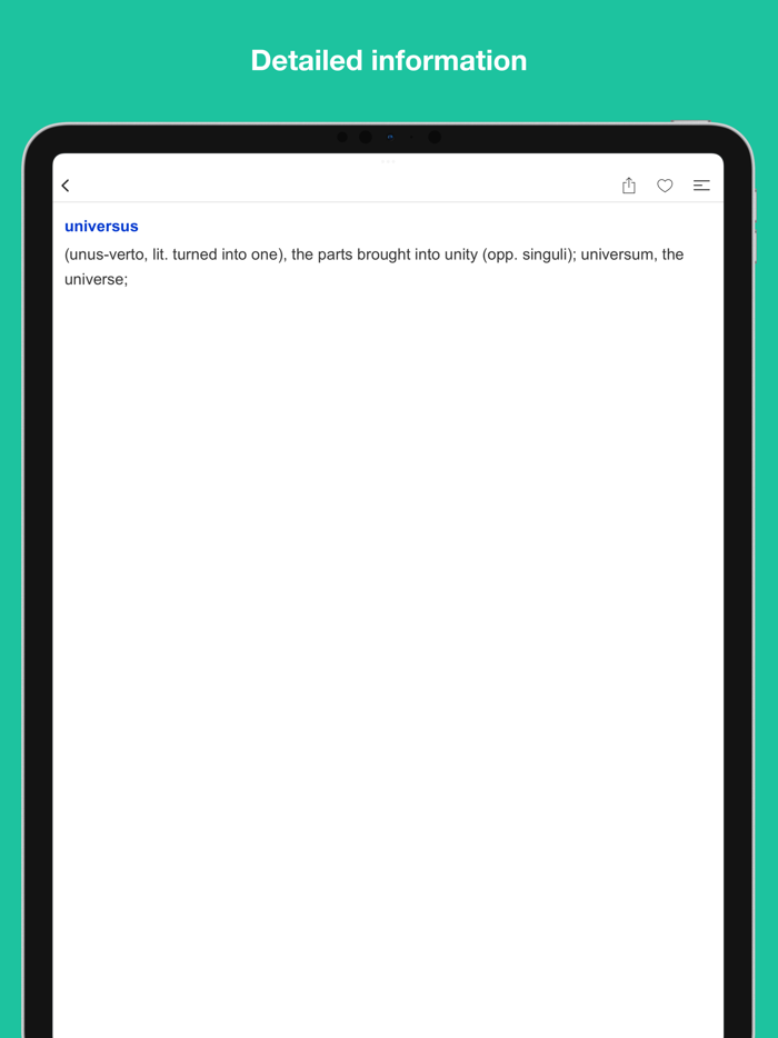 Latin synonym handbook