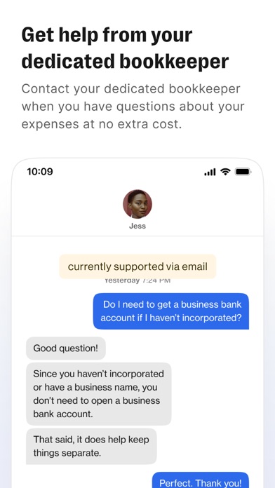 Benji: Self-Employed Taxes Screenshot