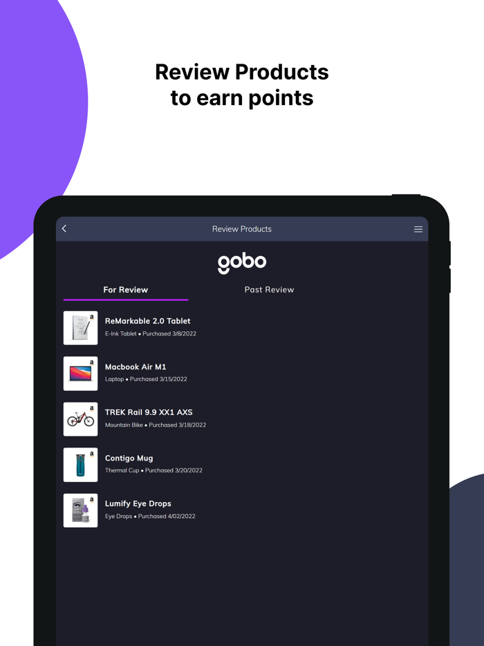 Gobo review app