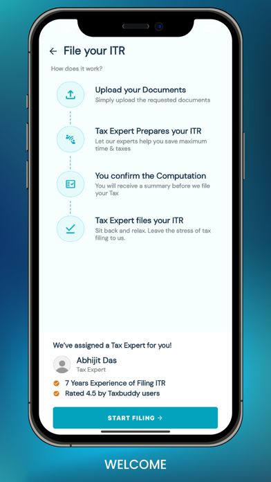 Income Tax Filing by TaxBuddy Screenshot