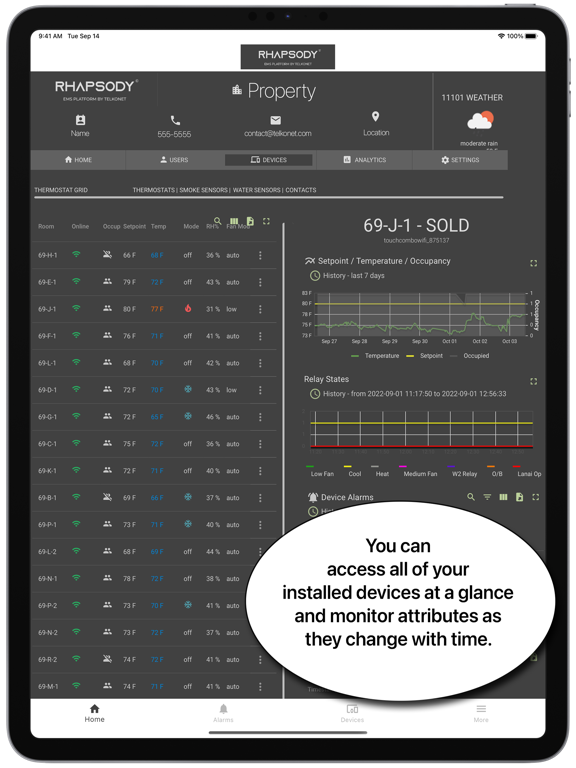 Composer Mobile iPad screenshot