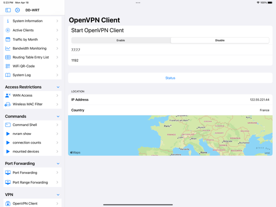 Screenshot #6 pour DD-WRT