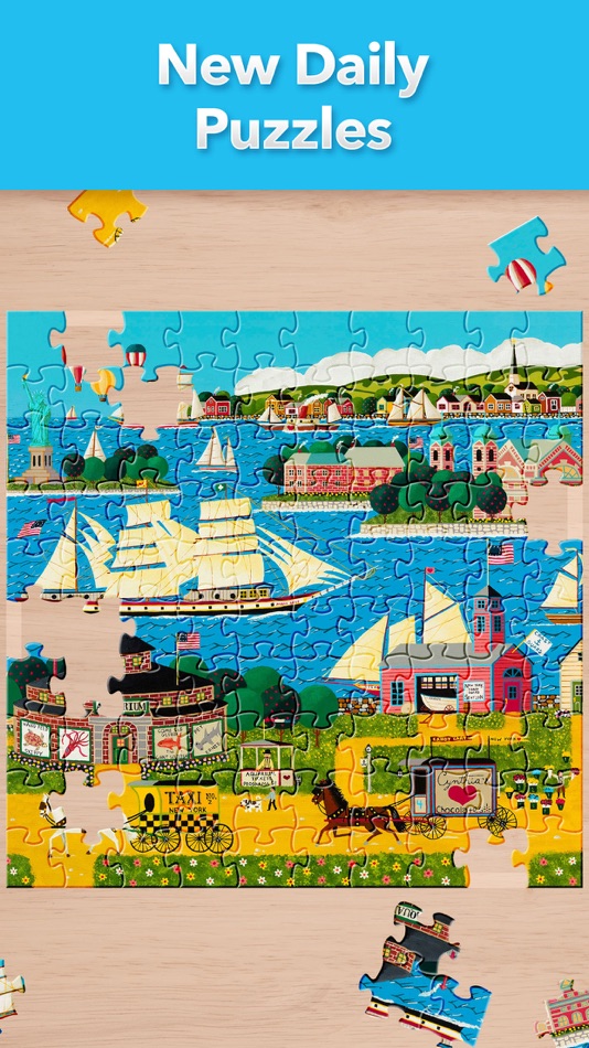 #4. Jigsaw Puzzle by MobilityWare+ (iOS) 由: MobilityWare
