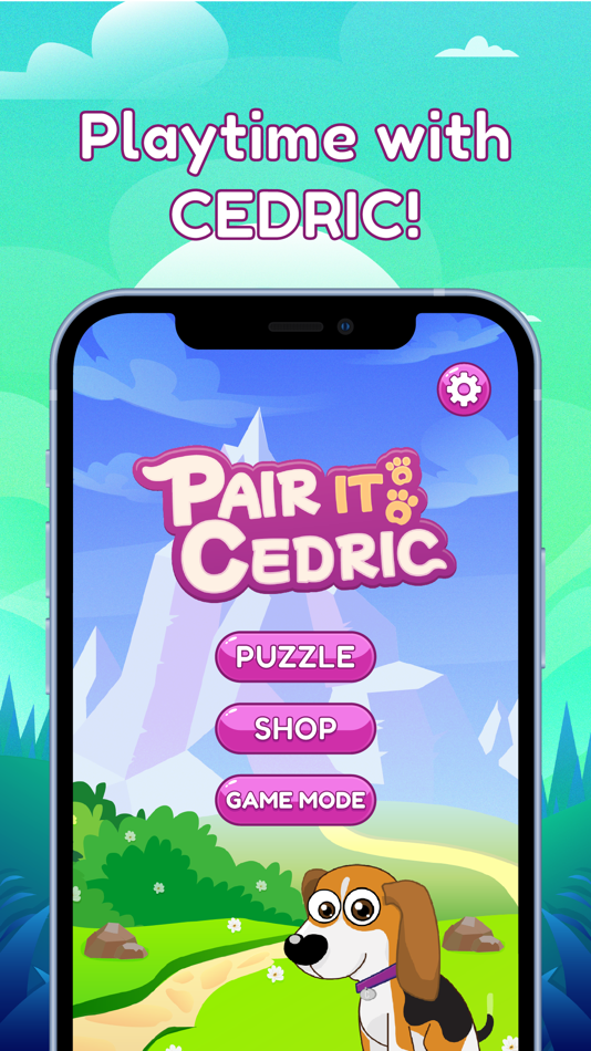 #1. Pair It Cedric: Memory Game (iOS) Podle: PurpleBug Inc.