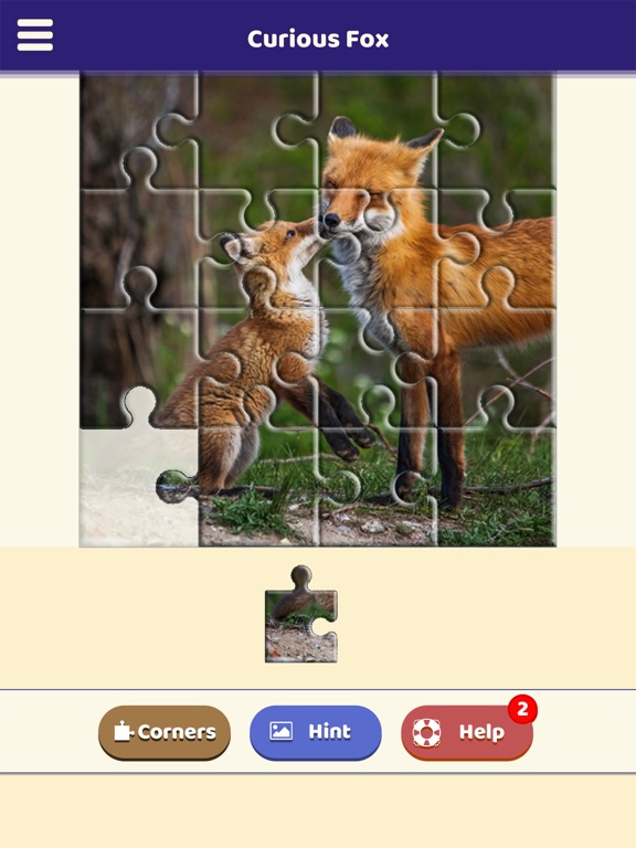 Curious Fox Puzzle screenshot 2
