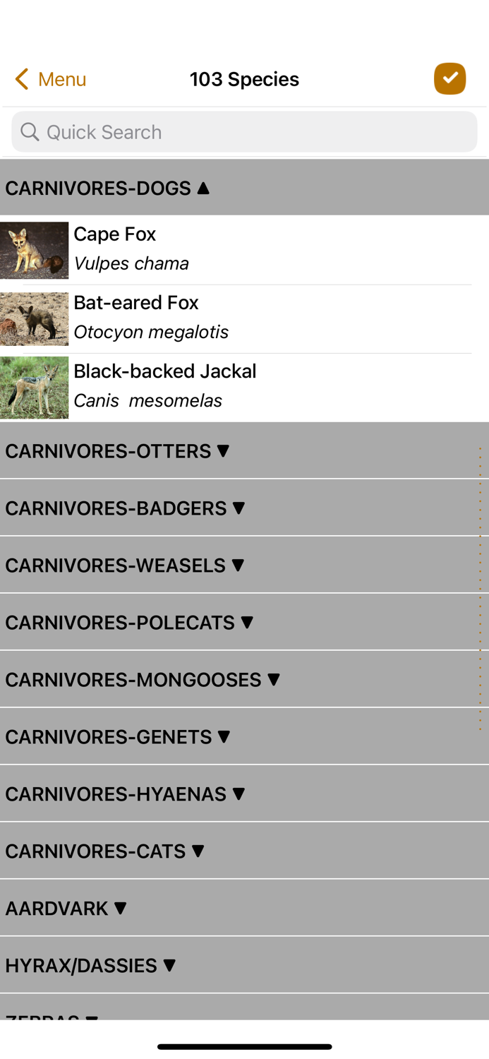 Stuarts Natural History Guide