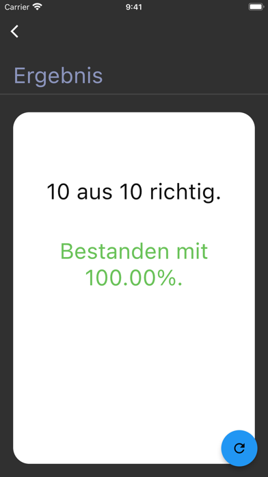 Leistungsabzeichen Gold Quiz Screenshot