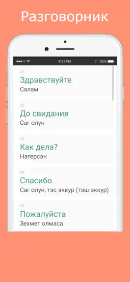 Game screenshot Азербайджанский разговорник apk
