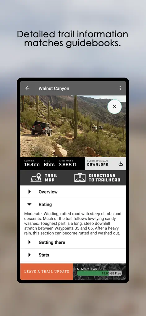FunTreks 4x4 Offroad Trails - Navigation App | MWM
