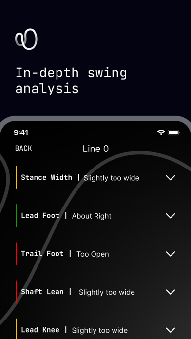 uCOACHu Golf Swing Analyser Screenshot