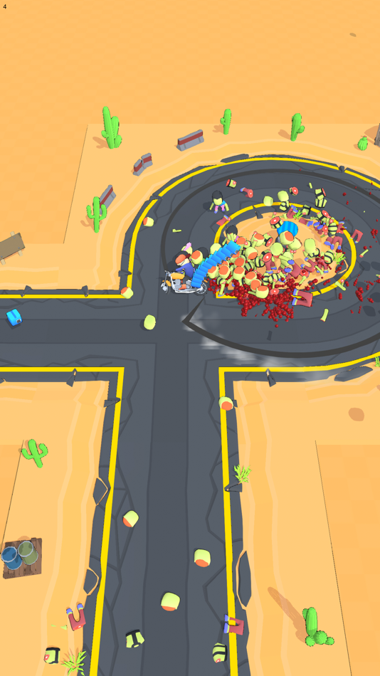 #1. ZomBike (iOS) Podle: Funbly