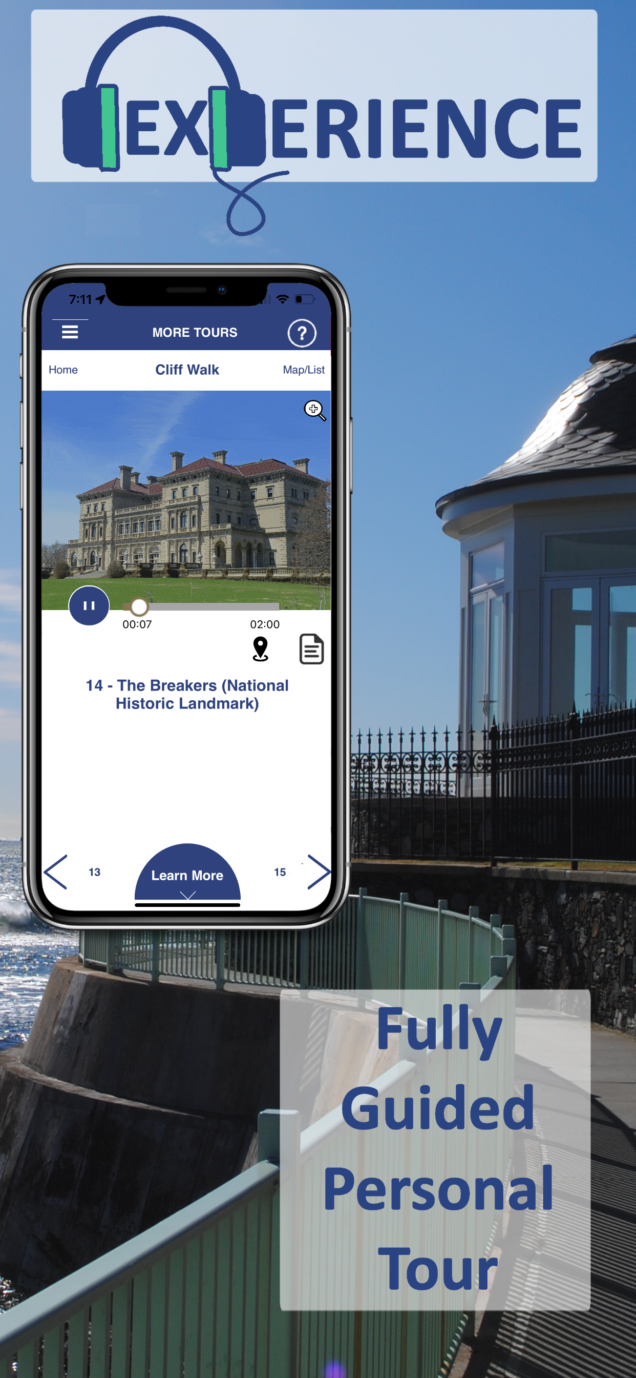 Newport Cliff Walk Audio Guide