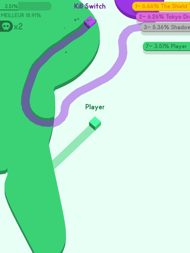 PAPER.IO free online game on