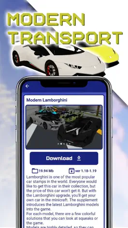 Game screenshot Addons, Mods for Minecraft PE apk