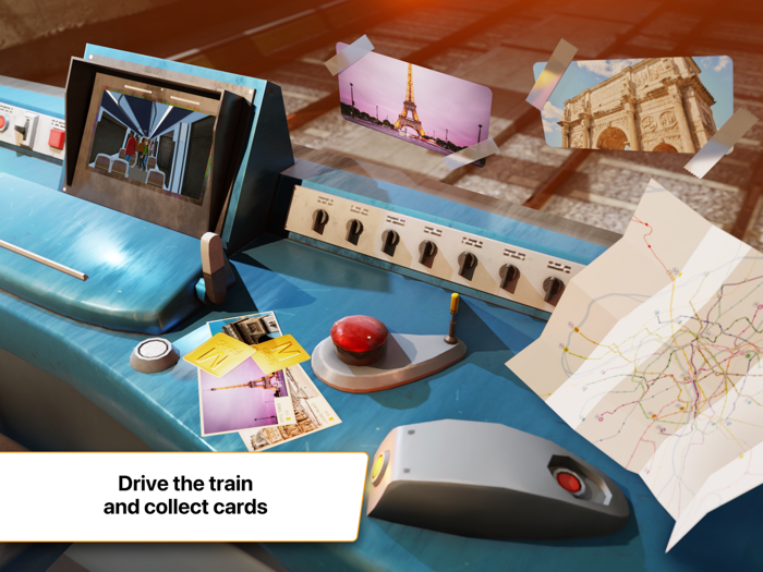 Paris Métro Subway Driving