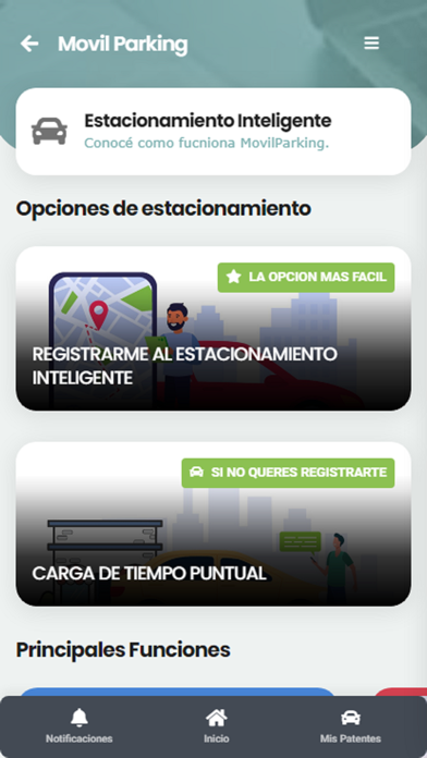 MovilParking Merlo Screenshot
