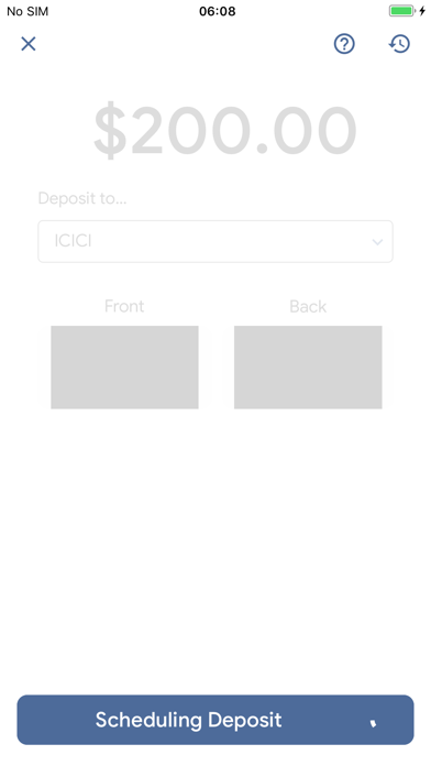 MSCU Remote Deposit Screenshot